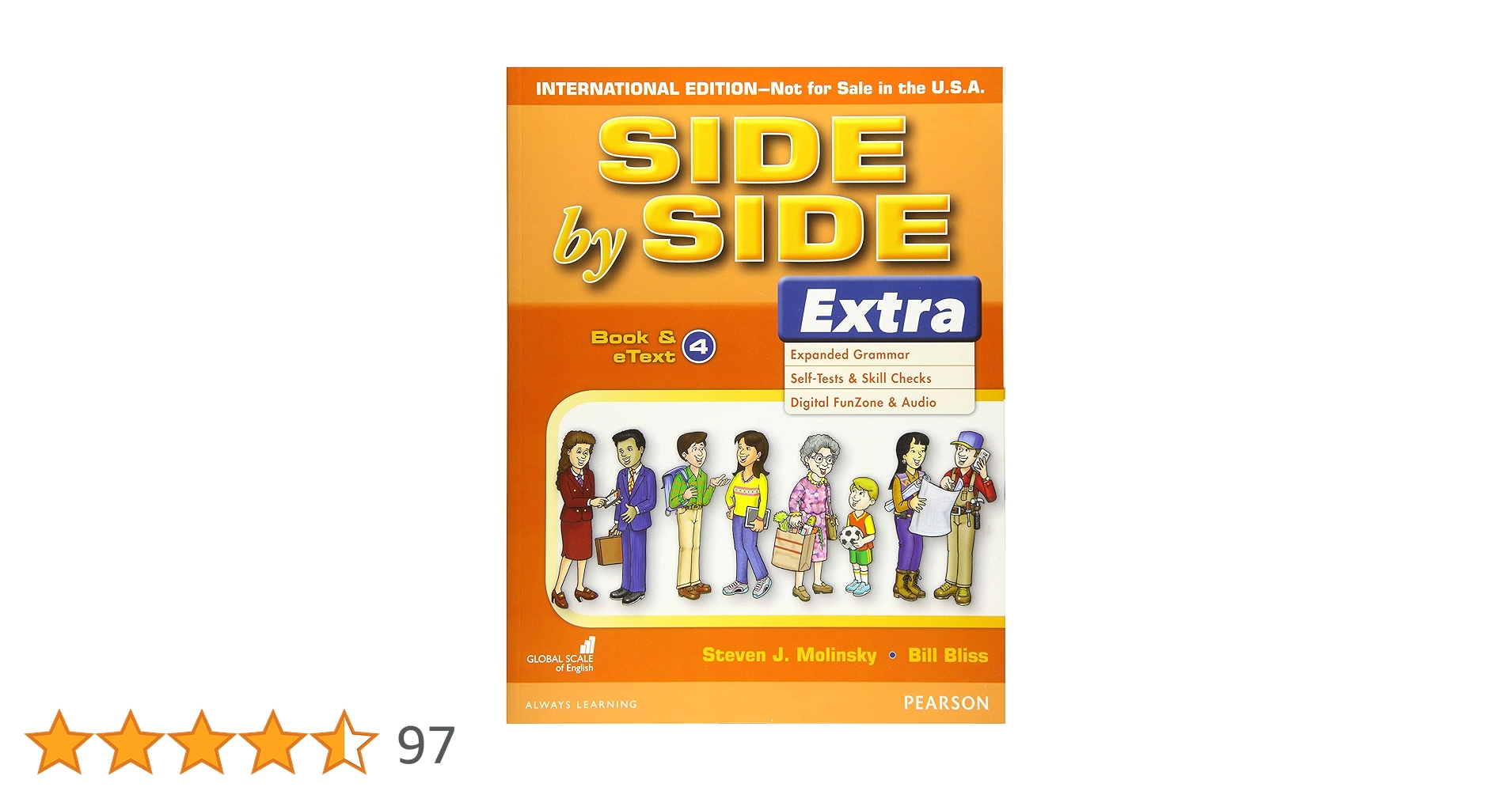 SIDE by SIDE Extra テキストブック 1 〜4 Amazon | Side by Side Level 4 Extra Edition : Student Book