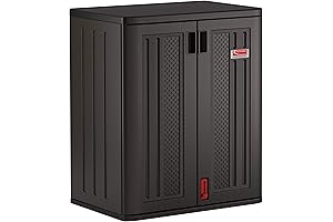 Suncast Vertical Outdoor Storage: Sturdiness and Functionality for Your Outdoor Space