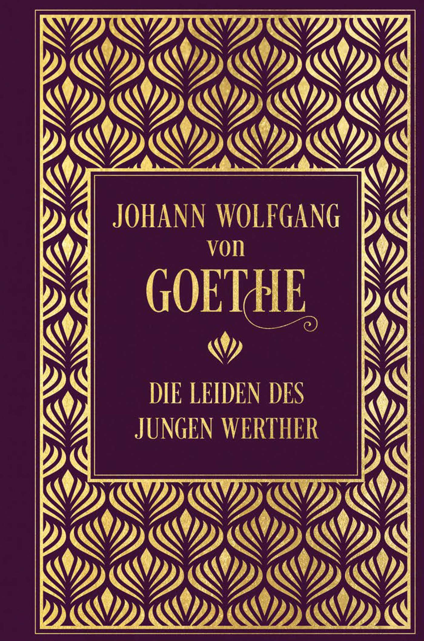 Die Leiden des jungen Werther: Leinen mit Goldprägung