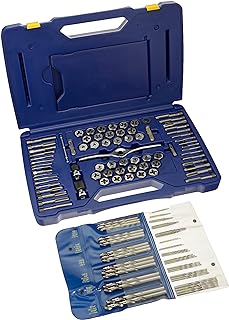 IRWIN Tools Tap And Die Set, Performance Threading System, Deluxe, 116-Piece (1813817)