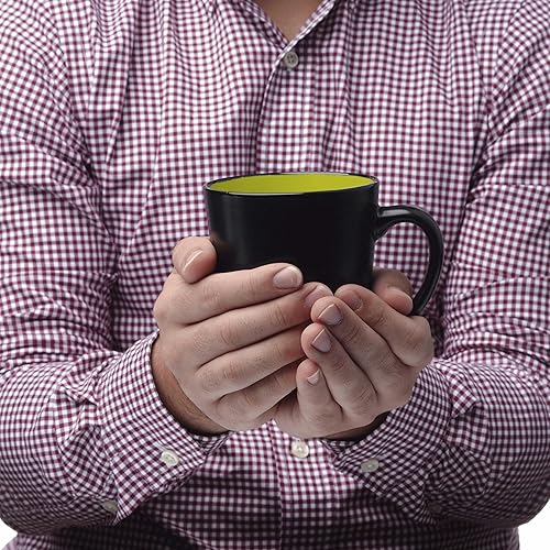 Miniatura 7 de Juego de 100 tazas de café con leche de cerámica personalizadas, 12 onzas, paquete personalizado a granel, perfectas para café, té, espresso, cacao