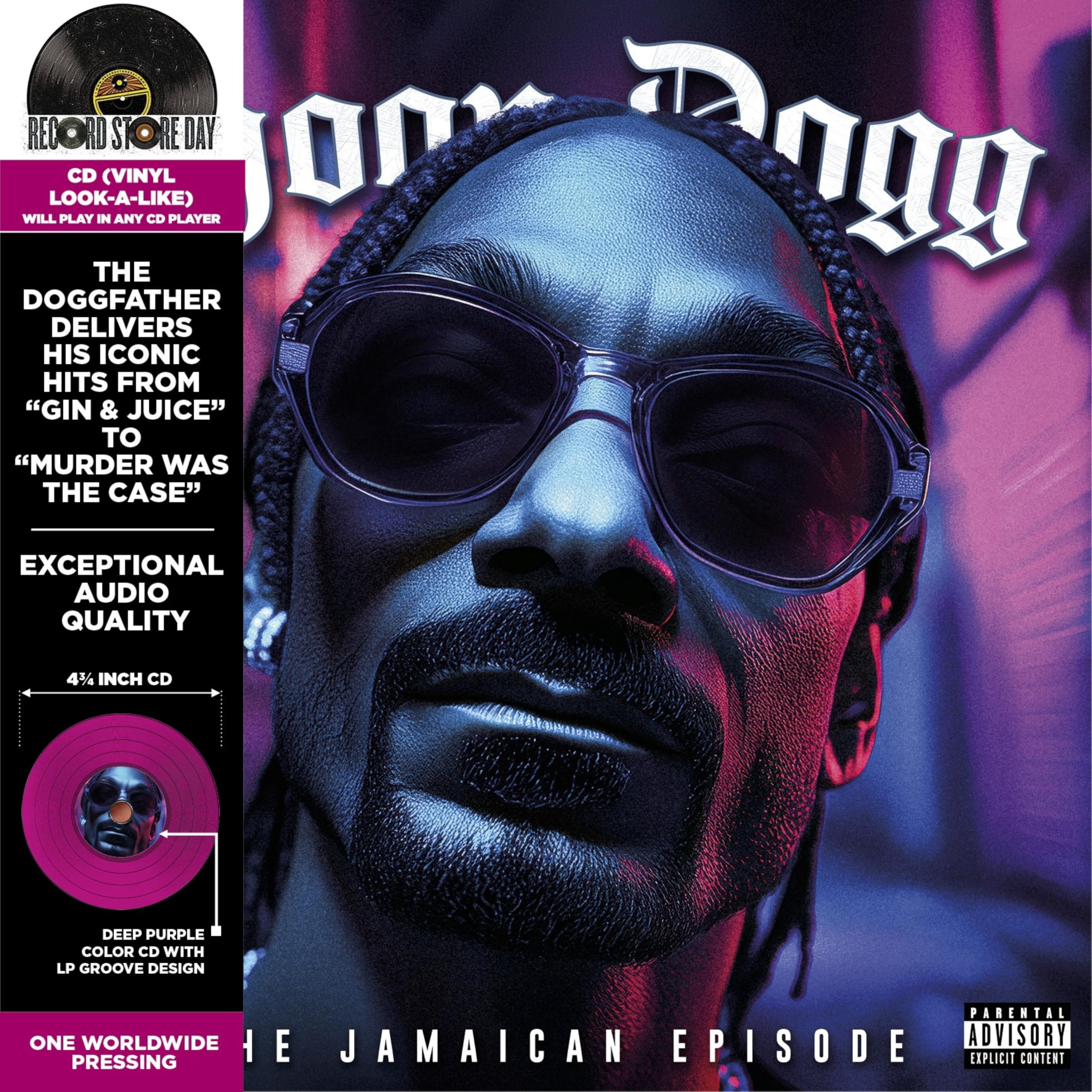 SNOOP DOGG - The Jamaican Episode (Record Store Day RSD 2025) - CD