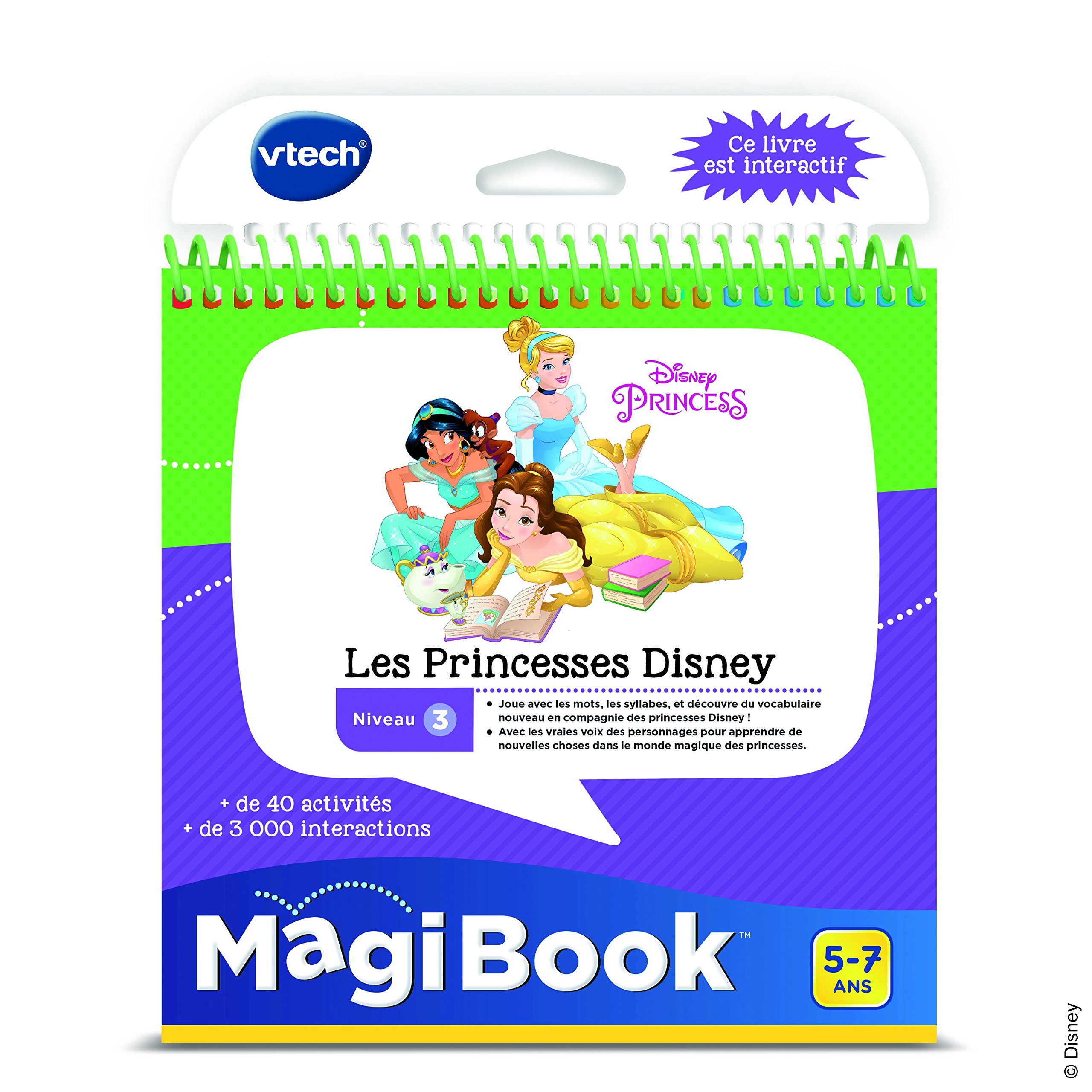 VTech MagiBook Disney Princess Enchanted Words [French Version]