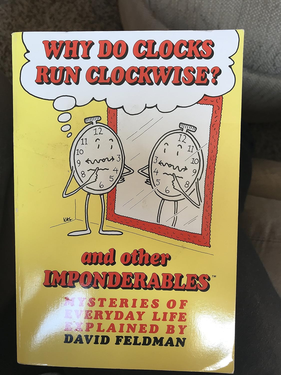 Why Do Clocks Run clockwise? Feldman, David Books