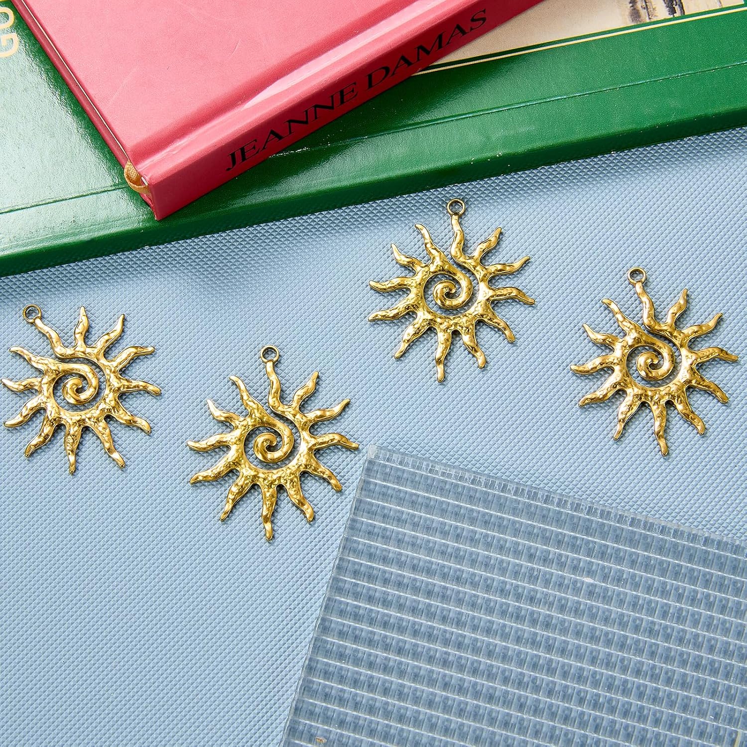 Celestial Sun Charms for Jewelry Making Moon Pendants for DIY Bracelet Necklace Accessories - Image 3