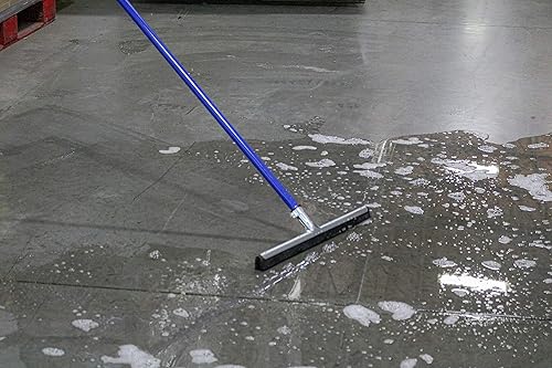 Miniatura 2 de Ettore 61054 - Escobilla de piso de 18 pulgadas con mango de 53 pulgadas