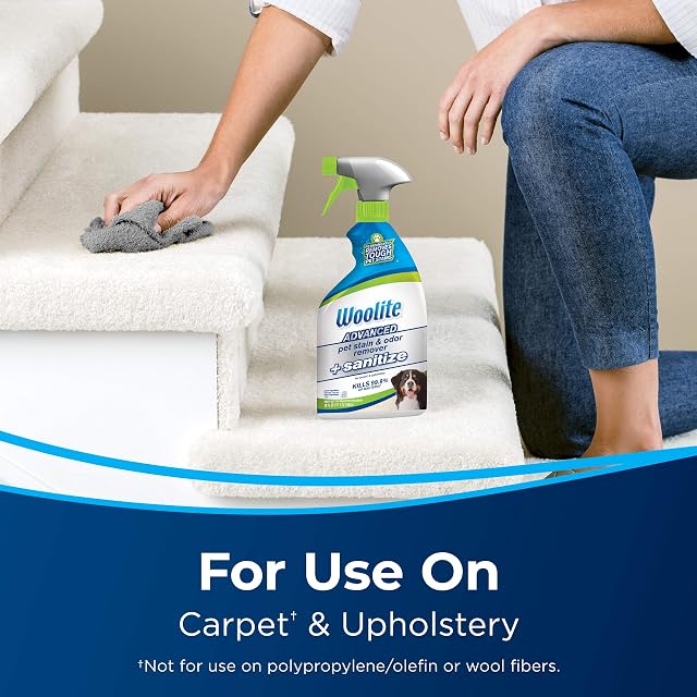 Foto 4 de 8 de Woolite Advanced Pet Stain & Odor Remover + Sanitize, 11521 by Bissell