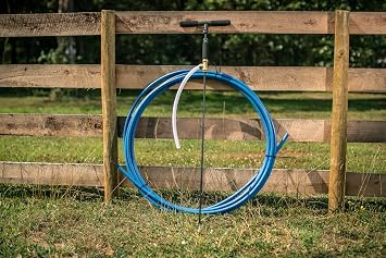 Ready American Made Coil Manual Deep Well Hand Pump Non-Electric Backup Water Pump Off-Grid, Emergency, and Rural Use Easy DIY Installation (150 Feet)