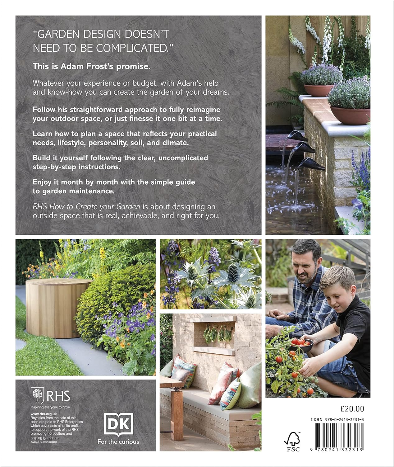 RHS How to Create your Garden: Ideas and Advice for Transforming your Outdoor Space 3 91eSY15dUhL. SL1500
