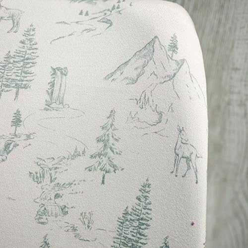 Miniatura 237 de Funda para cambiador de bebé, paquete de 2 unidades para niños, niñas (aeroplanos y nubes de acuarela), sábanas bajeras de primera calidad, funda