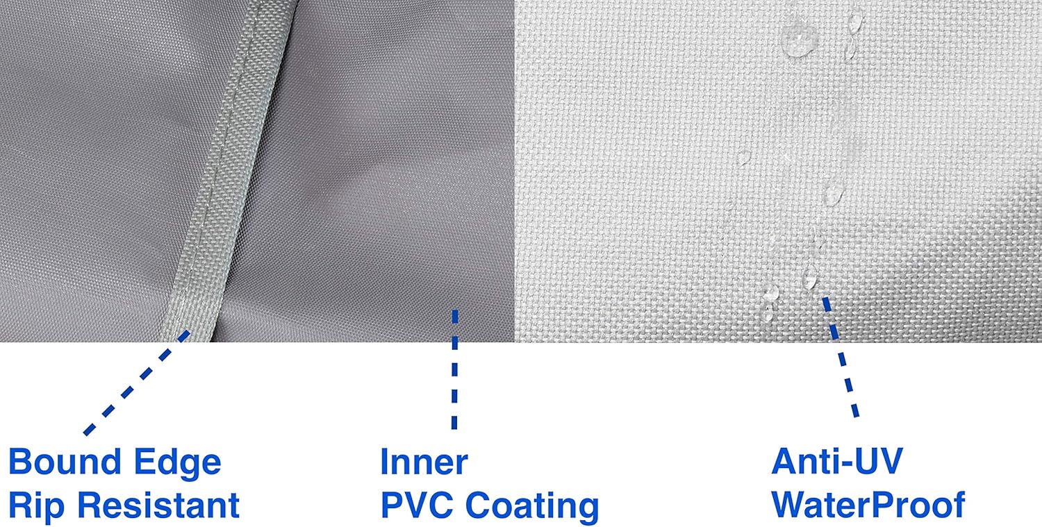 Simple Houseware 2-Seater Deep Lounge Sofa Patio Cover : Patio, Lawn & Garden
