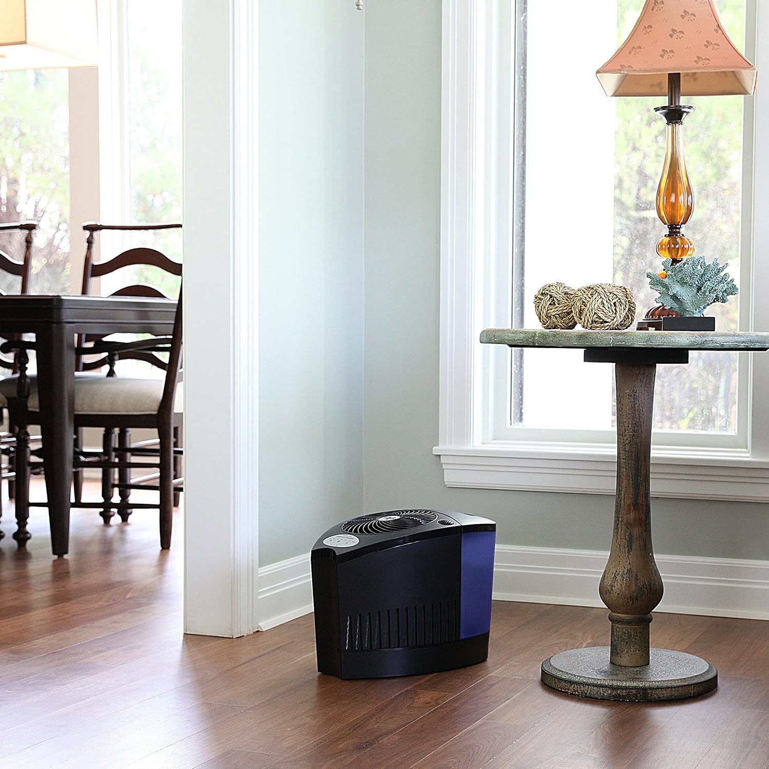 Vornado Evap3 Whole Room Evaporative Humidifier, Black