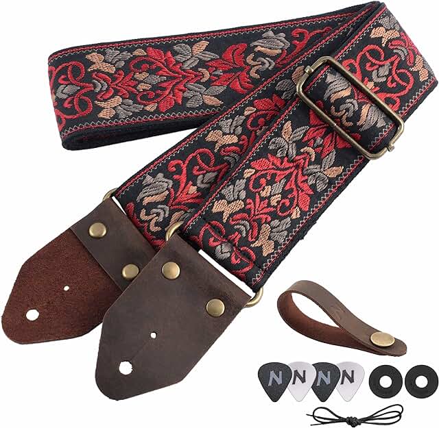 Nefelibata Jacquard Embroidery Strap