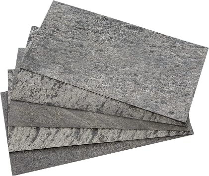 Aspect Stone 12in x 24in Glue-Up Tiles 5 Pack Frosted Quartz
