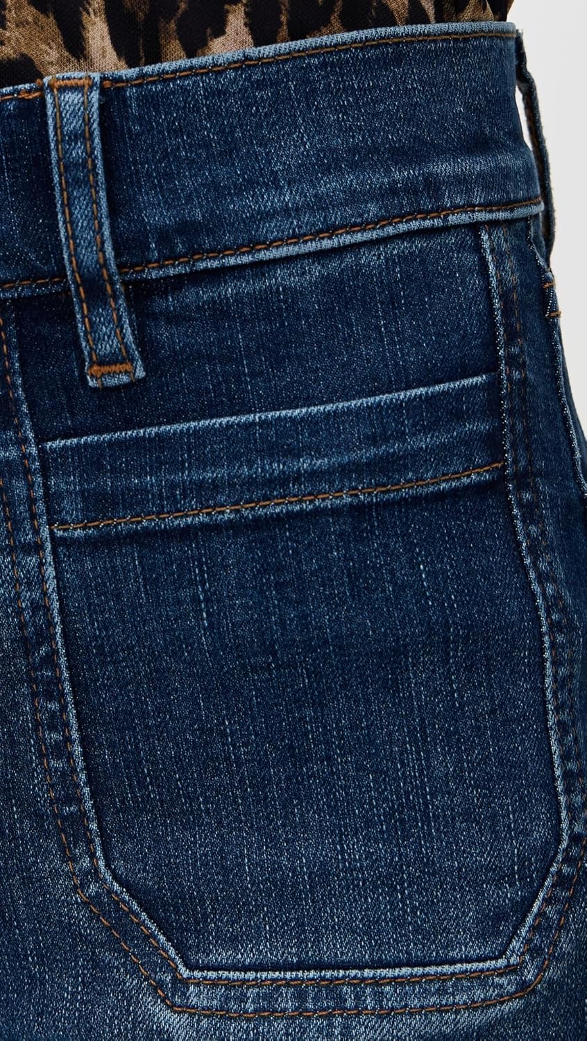 FRAME Women's Le Slim Palazzo Bardot Pocket Jeans - Image 6