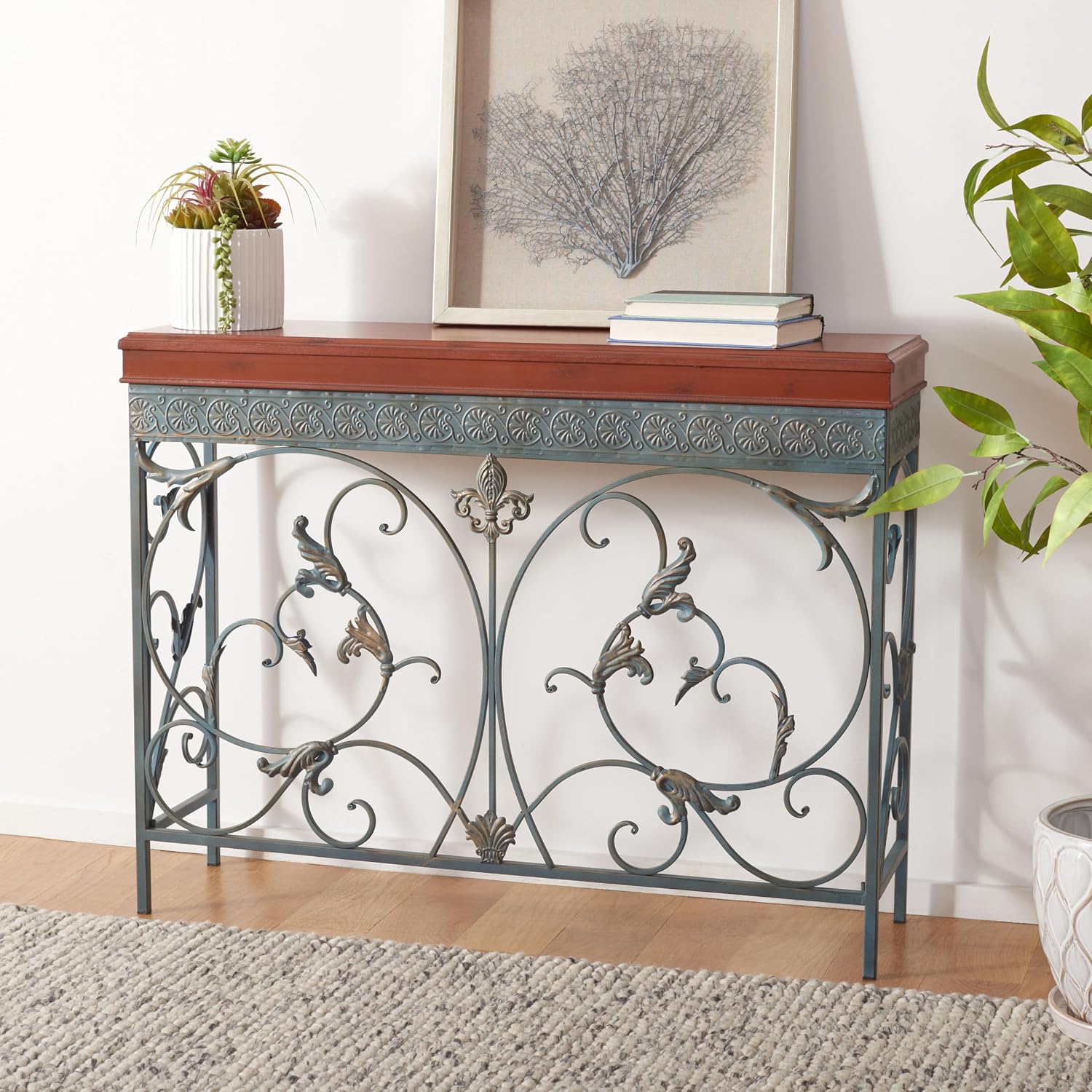 Safavieh American Homes Collection Cynthia Brown Console Table