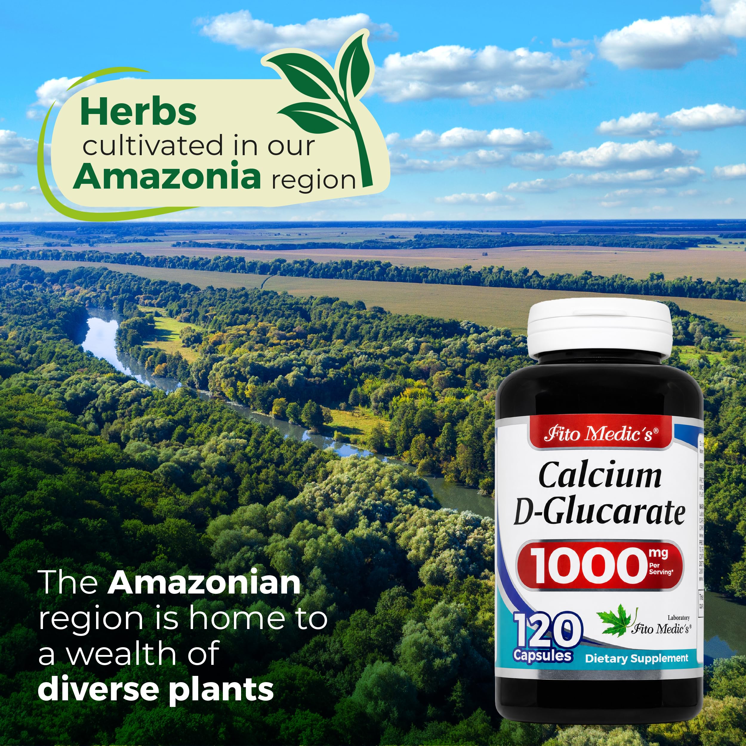 Lab - Calcium d-glucarate, Calcium 1000mg -120 Caps, Calcium Supplement- Menopause Support- Hormone Harmony- Liver Detox- Detox Cleanse- Ultra high Absorption- Calcium, Calcio. — Amazon image 6
