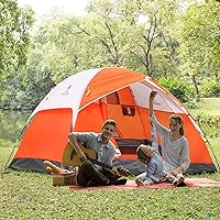 Vista 7 de CAMEL CROWN 46 Person Tent Waterproof Lightweight Portable Backpacking Tent for Outdoor Camping Hiking