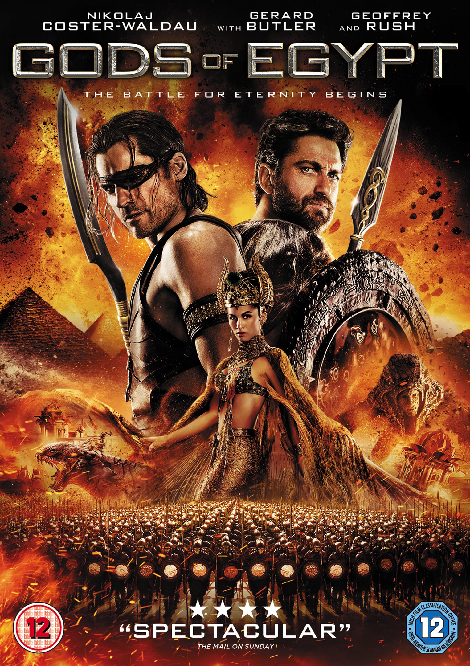Gods of Egypt DVD **NEW**