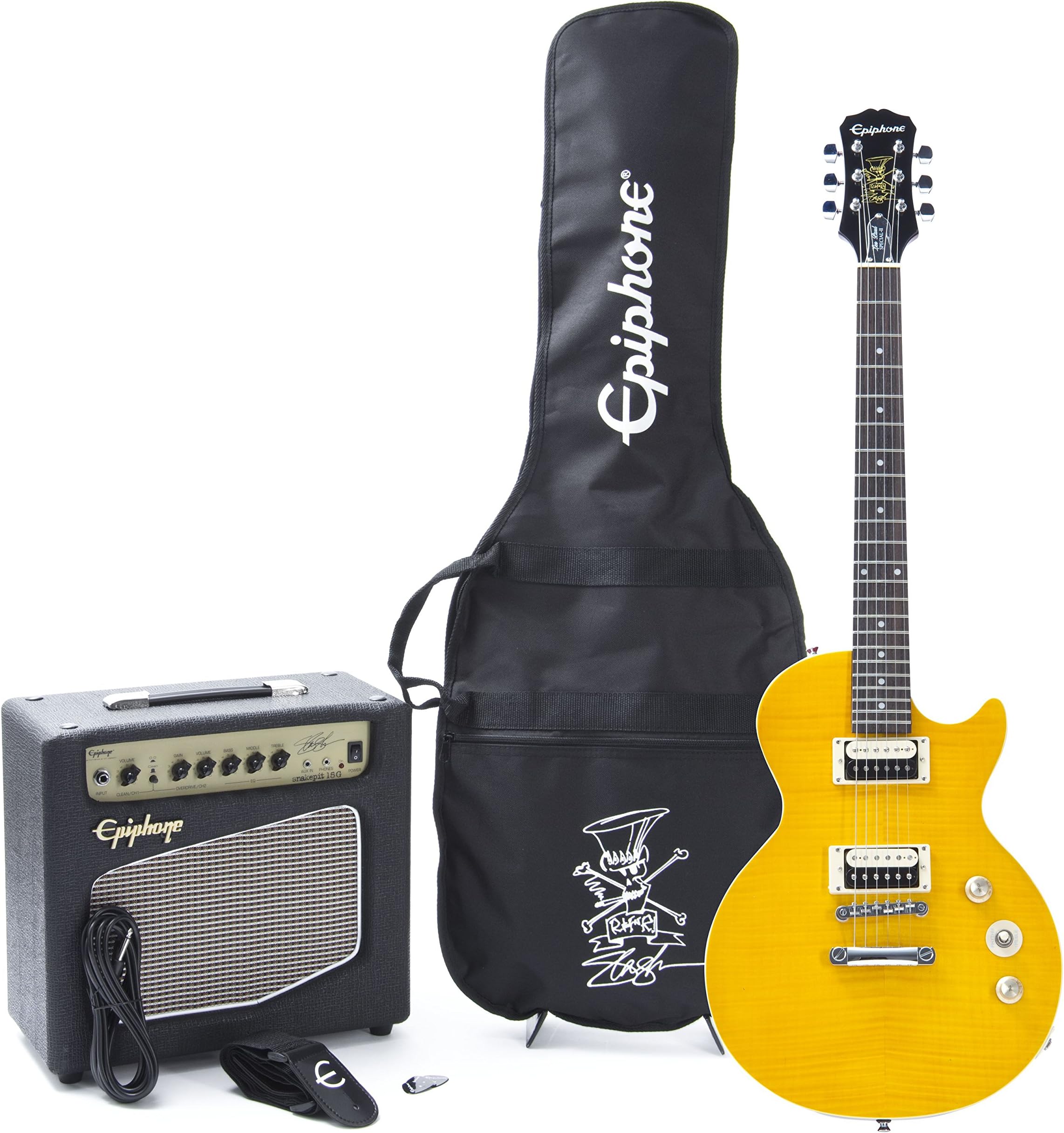 Epiphone Slash AFD Les Paul Special II Performance Pack - Single Cut Electric Guitar