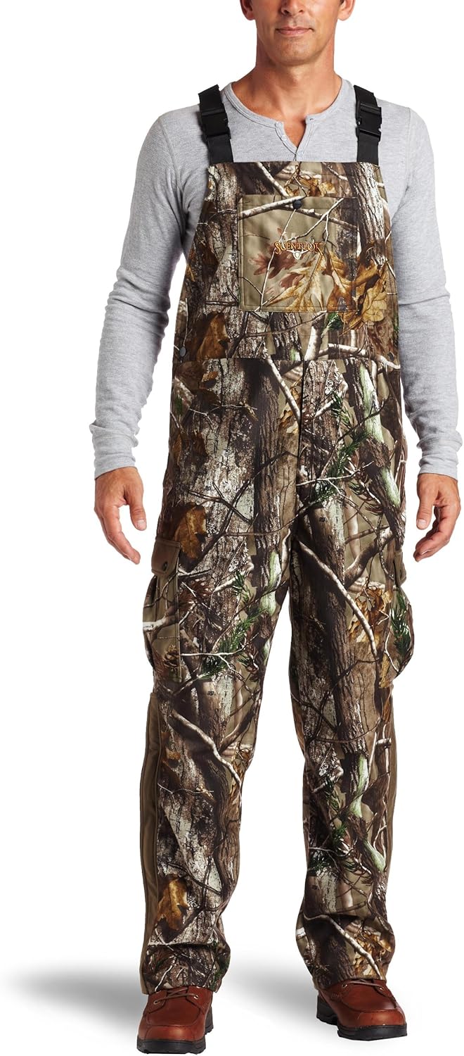 ScentLok Men's Full Season Bib Overalls,Realtree AP HD