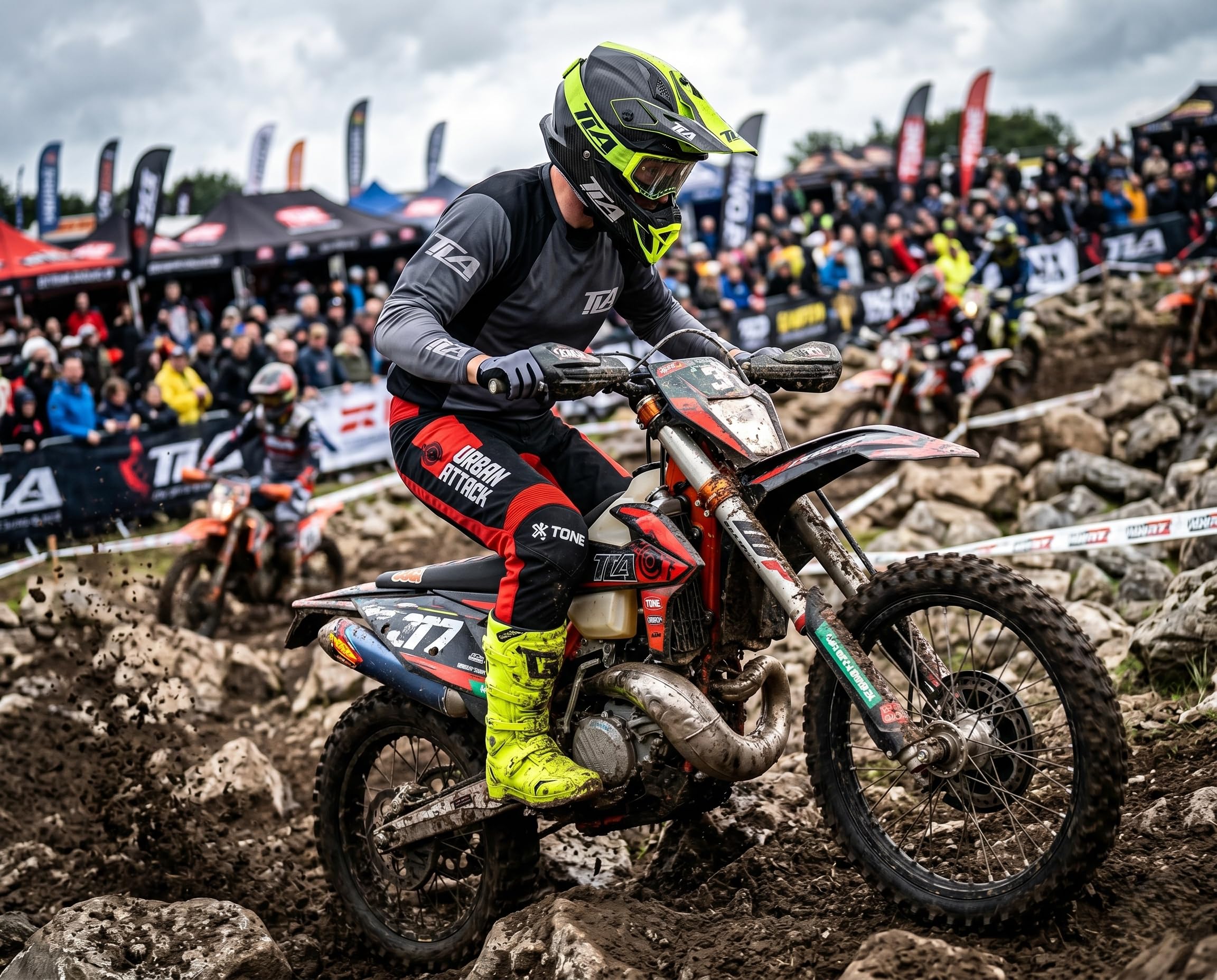 TLA T-ONE Motocross-Hose - Enduro | Motorradbekleidung | Motocross - Enduro - Quad | Herren, Damen und Kinder Motocross-Anzug