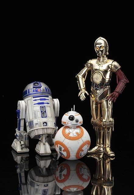 Foto 2 de 8 de Kotobukiya ksw114 1: 10 Escala C-3PO y R2-D2 con BB-8 ARTFX + Estatua de