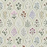 Dimoon Retro Farmhouse Flower Wallpaper Vinyl Environmentally Friendly Materials 17.3