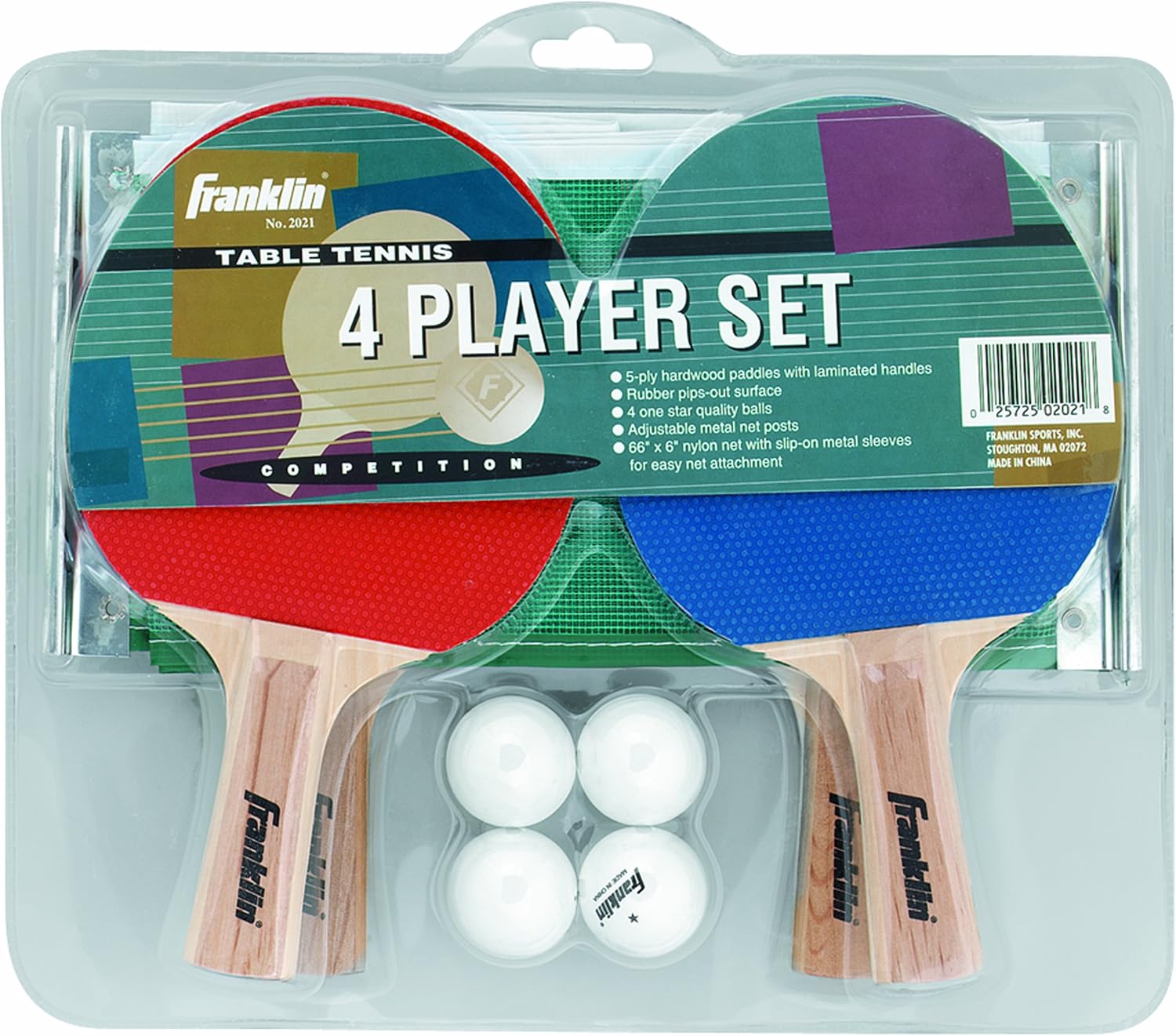 Franklin Sports 4Player Varsity Set, Table Tennis Sets Amazon Canada
