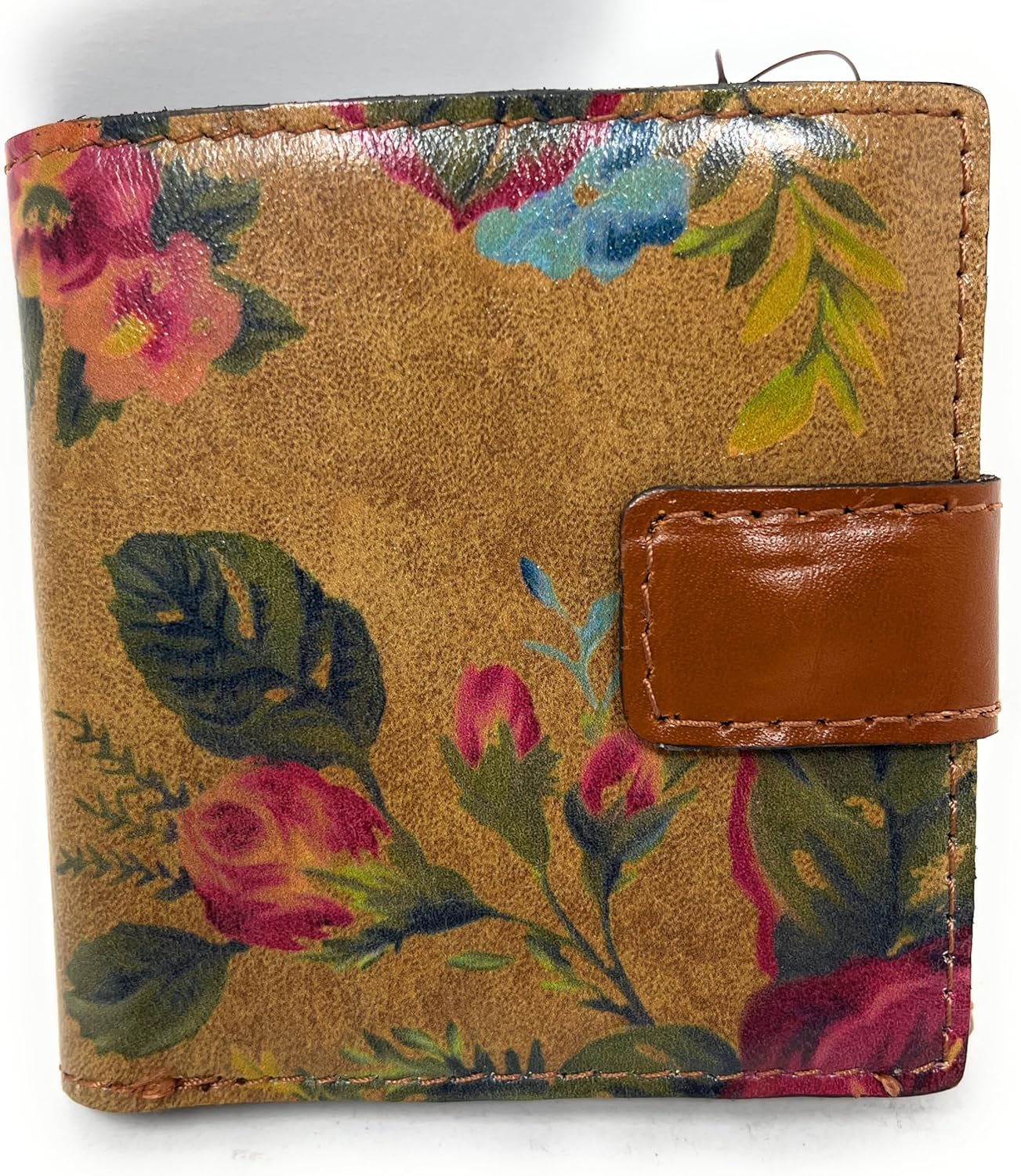 Patricia Nash Women's Astra Leather Bifold Wallet, Vintage Victorian Garden