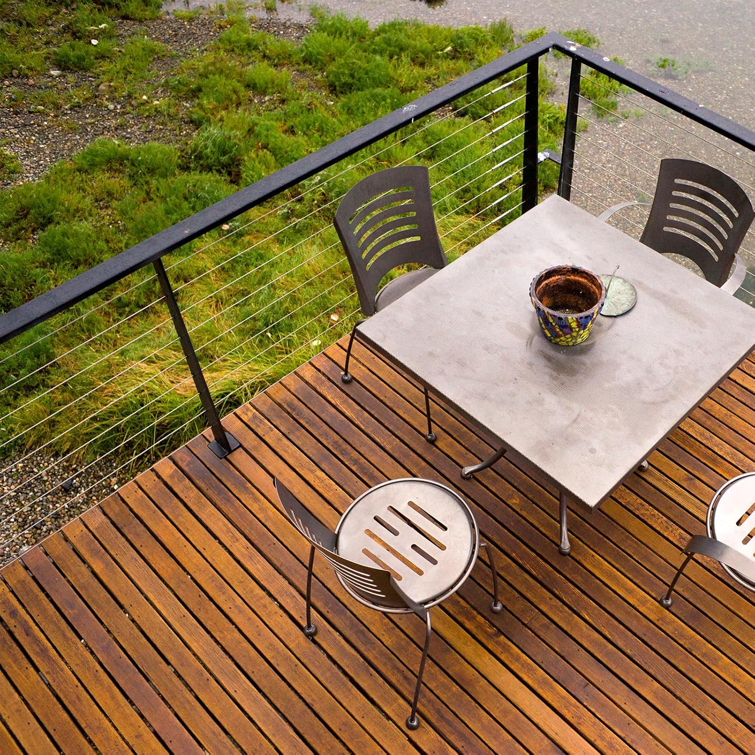 ATOLS Stainless Steel Wire Rope for Deck Railing Kit,500FT 1/8 Steel Cable with Cutter, T316, 1850 lb Strength, 7x7 Strand Construction Aircraft Cable for Fence