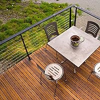 Vista 5 de ATLOS Black Stainless Steel Cable with Cutter, 300FT 1/8" T316 Wire Rope, 1850 lb Breaking Strength, 7x7 Strands Aircraft Cable for Clothes Line