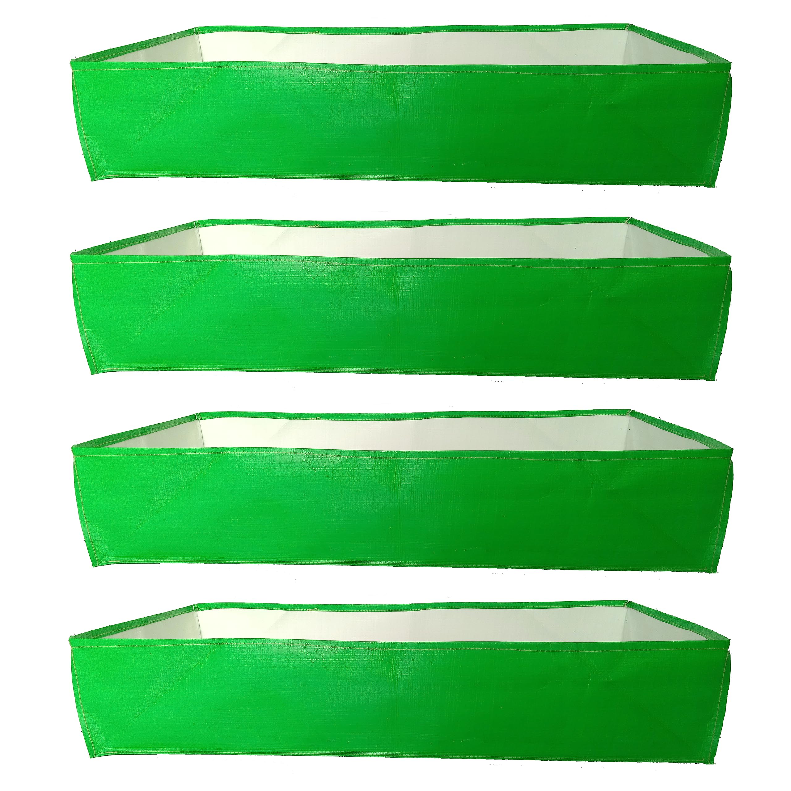 GARDECO 360 GSM HDPE UV Treated Heavy Duty Rectangle Type Grow Bags for Vegetable, Flower Plants (24x12x6-Inch) - Pack of 4 (B0C7MWQ86D) Amazon Price History, Amazon Price Tracker