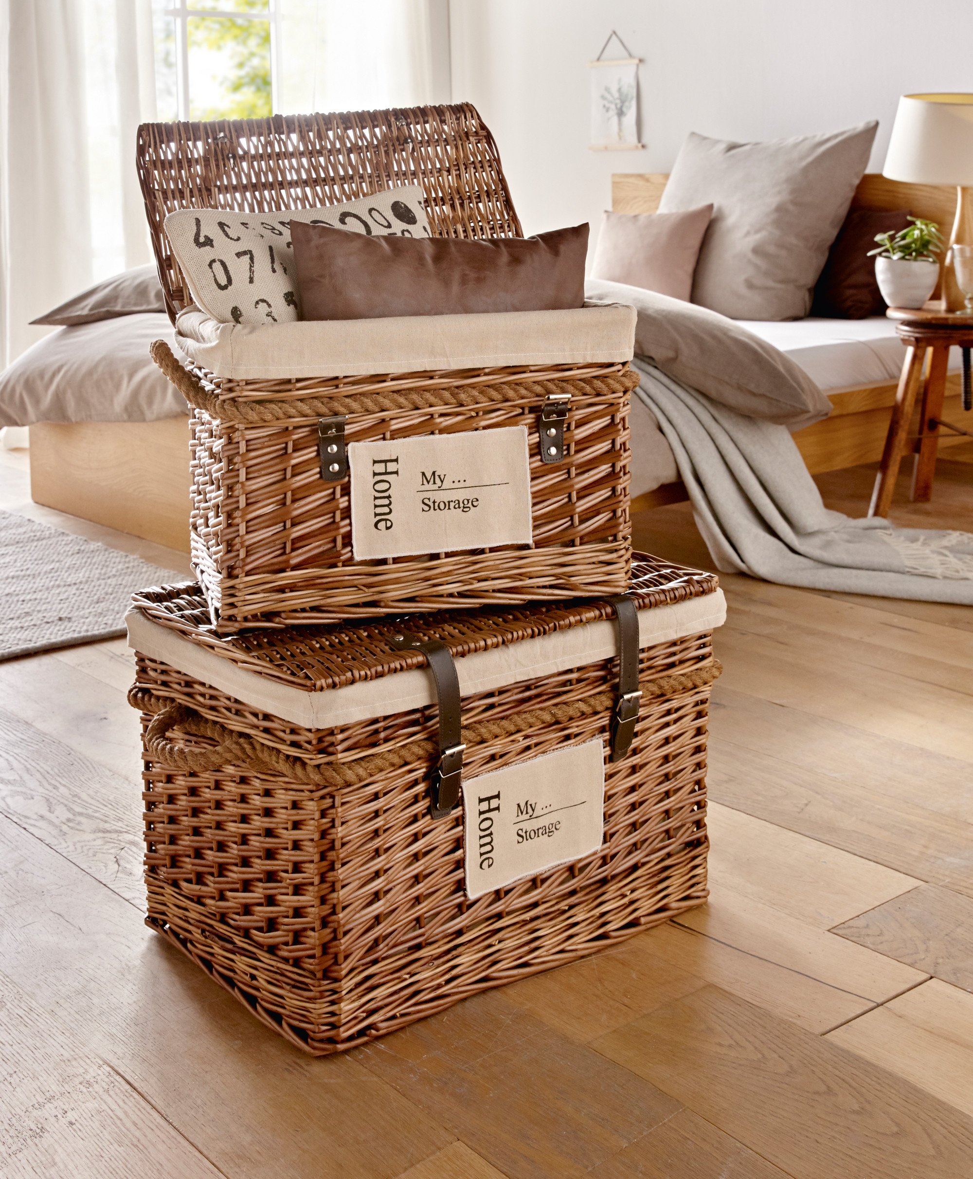 FRANK FLECHTWAREN Universaltruhe My Storage, 2er Set