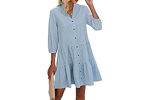 Women's Mid-Sleeve Dress: Effortless Style for Any Occasion