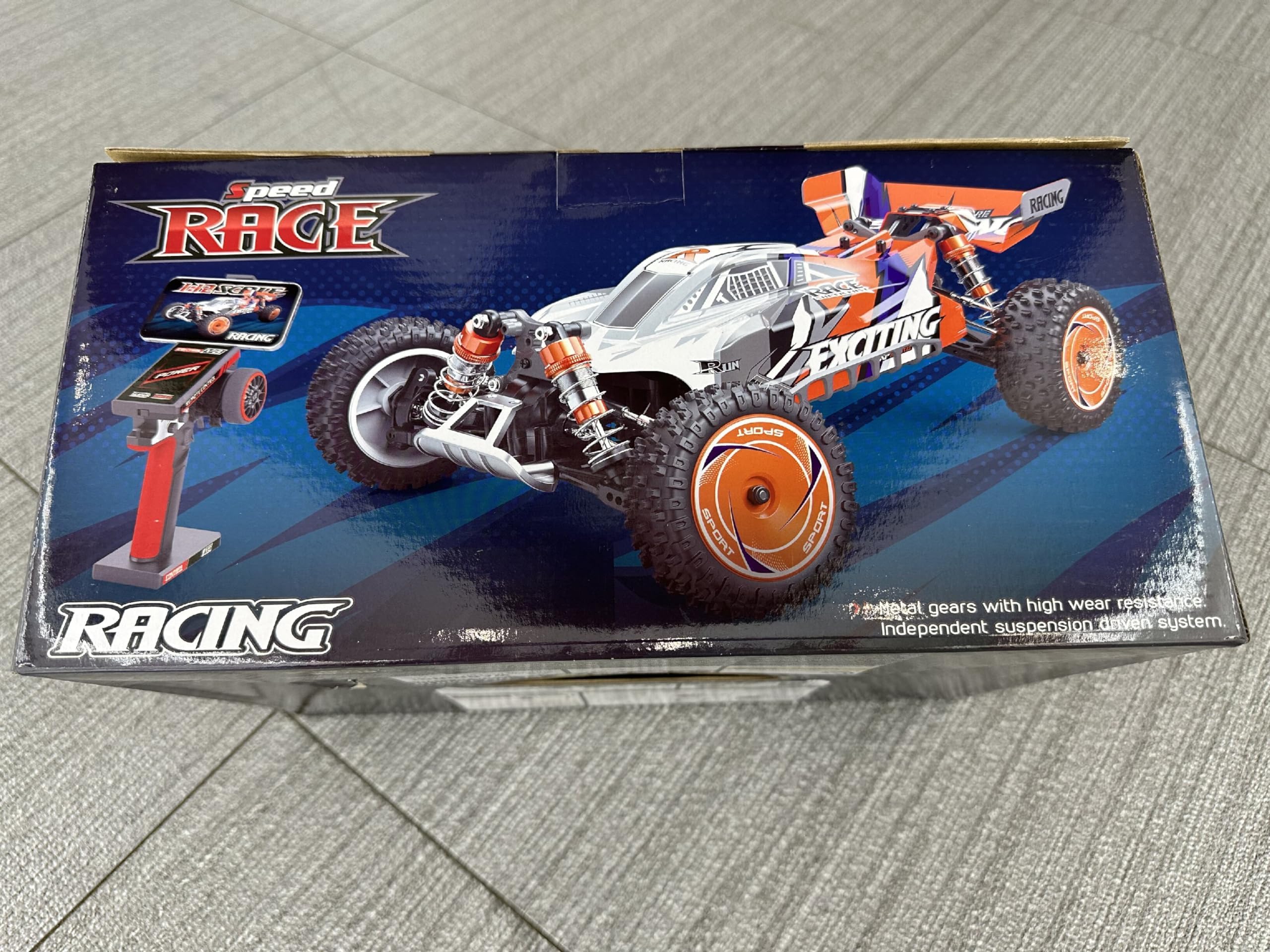 Amazon | WLtoys xks 124010 55KM/H RC Car Professional Racing