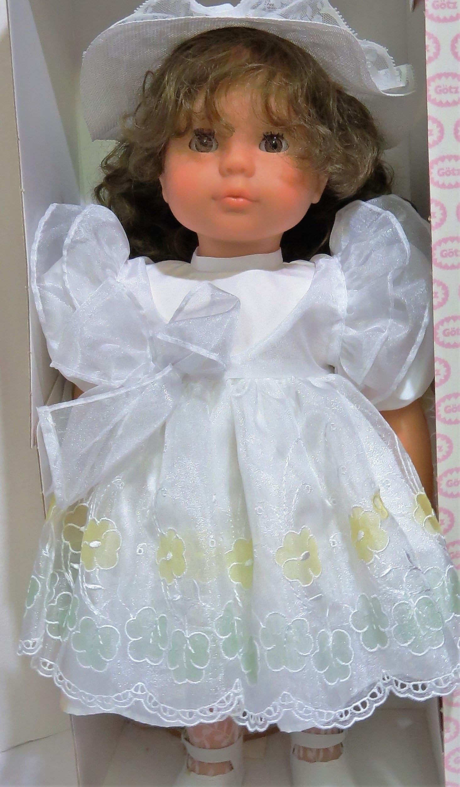 Gotz 19" 1990 Collectable Doll 'FLORENCE' 40TH Anniversary doll signed by Marianne Gotz. Limited Edition #1 OF 1000 pcs.