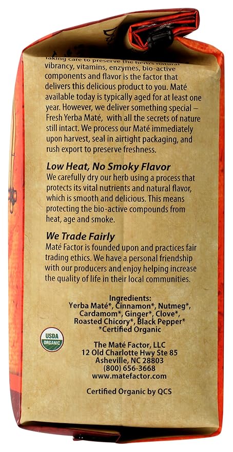 Té Yerba Orgánico Chai Suelto 340g miniatura 5
