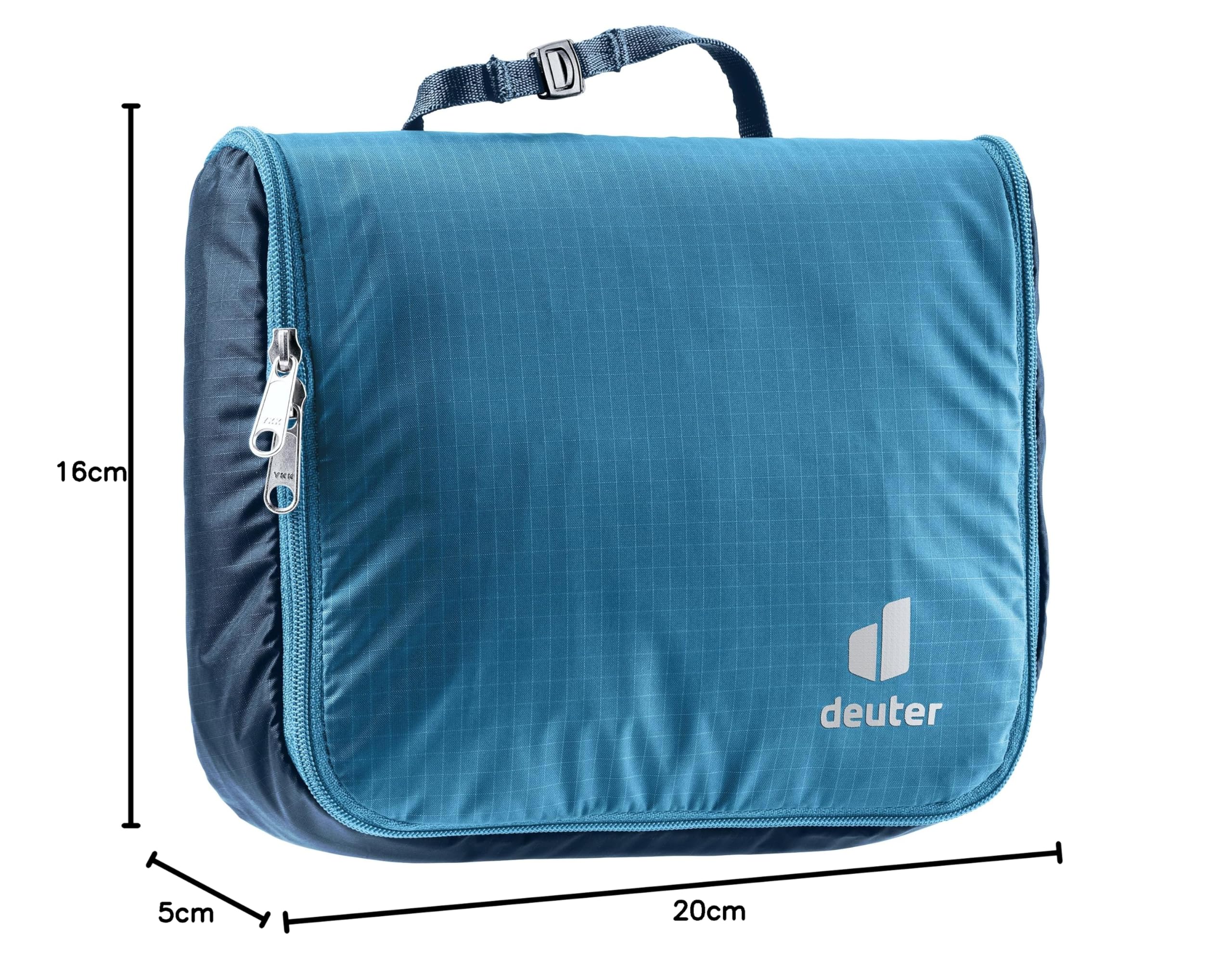 Deuter Wash Center Lite I – osobista torba higieniczna uniseks dla dorosłych Green (Moss-arctic) 22 centimeters