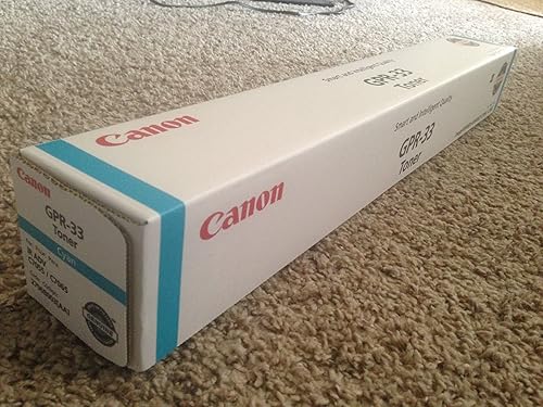 Miniatura 2 de Canon Cartucho de tóner GPR-33C 2796B003AA ImageRunner Advance C7055 C7065 C7260 C7270 (Cyan) en embalaje al por menor