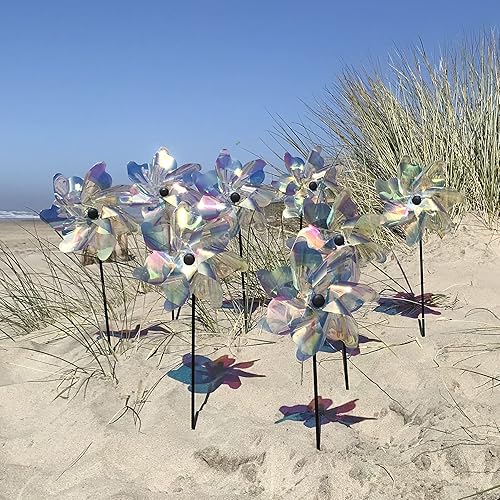 Miniatura 4 de In the Breeze 2664 - 8 pulgadas iridiscentes Spinners (paquete de 8) molinetes Paquete de 8