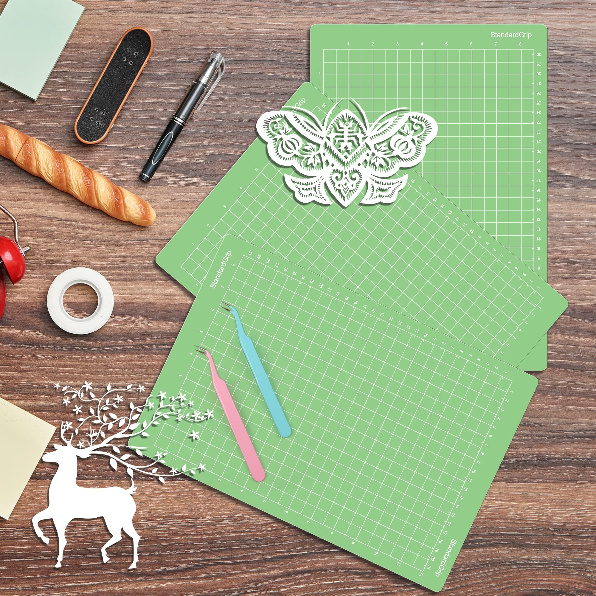 Cricut Joy Xtra tappetini da taglio StandardGrip 6 pezzi 21,5x30,5 cm autoadesivi