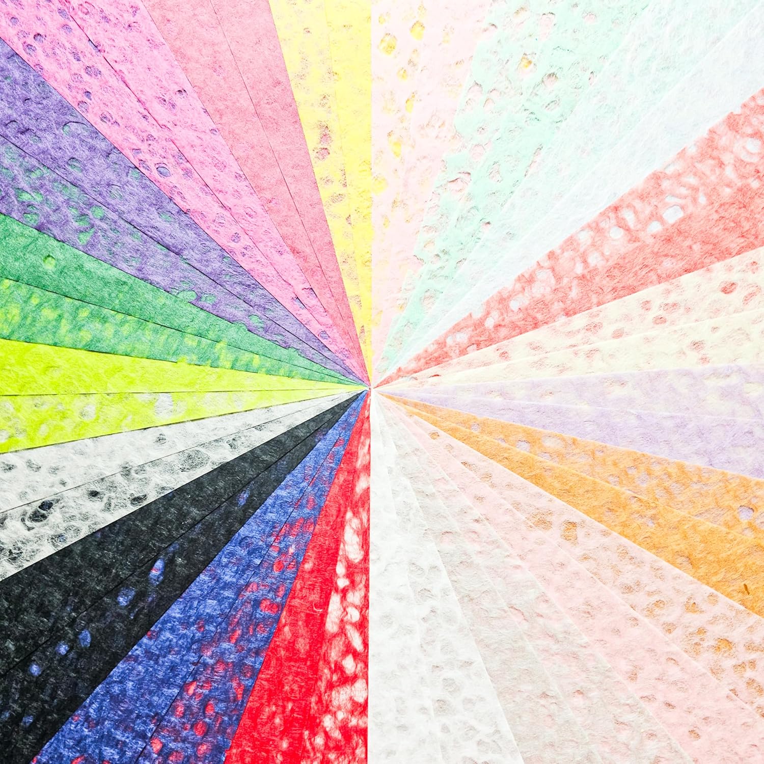 Assorted Kozo Studio Mulberry Paper Set in A4 Format (40 Sheets)