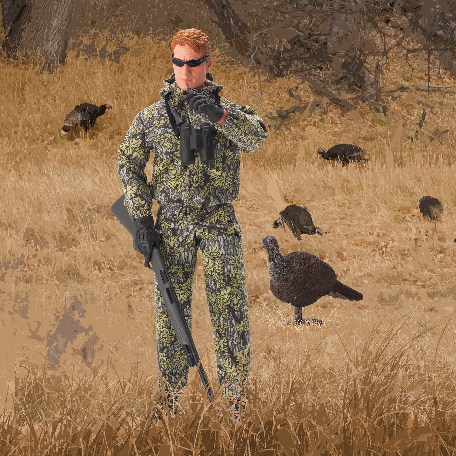 Wild Adventure Turkey Hunter Action Figure : Amazon.sg: Toys