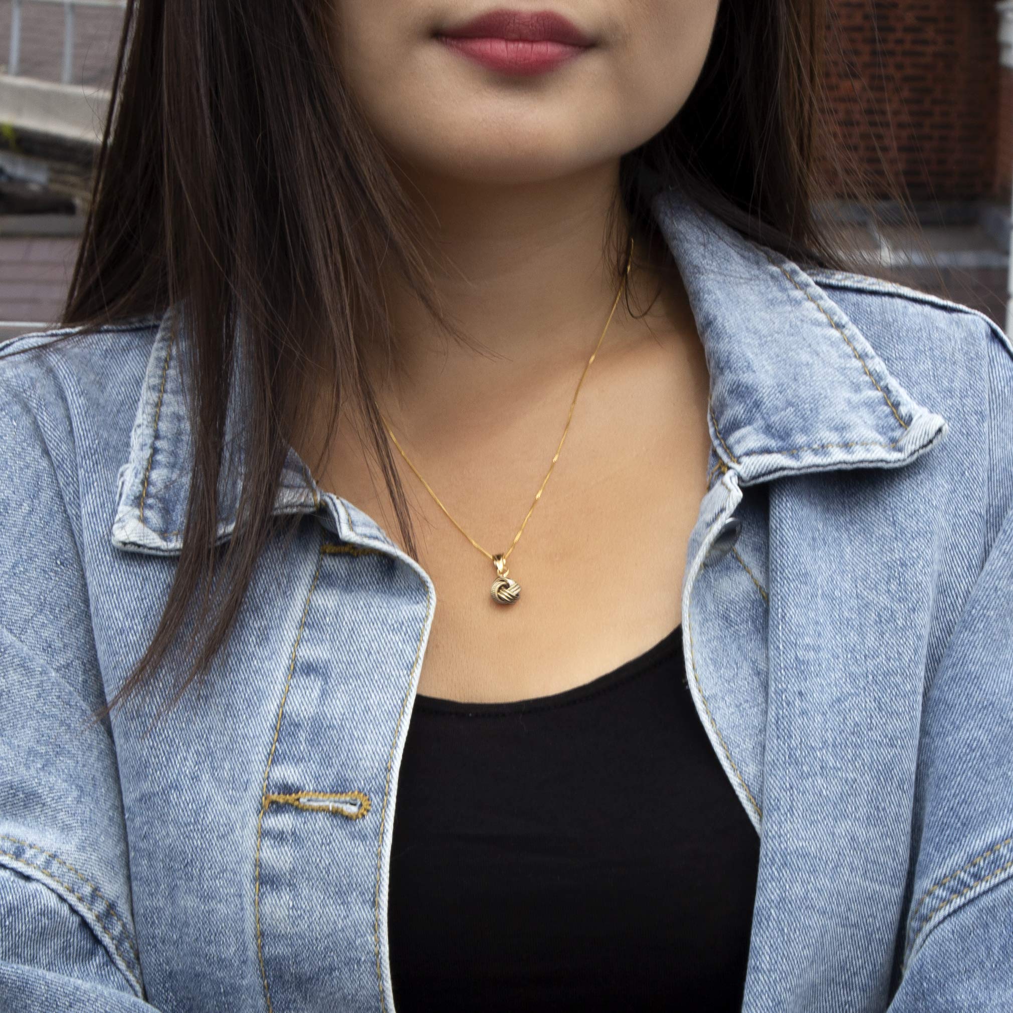 Carissima Gold - Pendentif seul (sans chaîne) - (375/1000) - Or tricolore - Femme