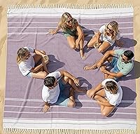 Vista 10 de LANE LINEN Paquete de 6 toallas de playa prelavadas de gran tamaño, elegantes toallas de secado rápido para piscina y viaje para adultos, 39 x 71
