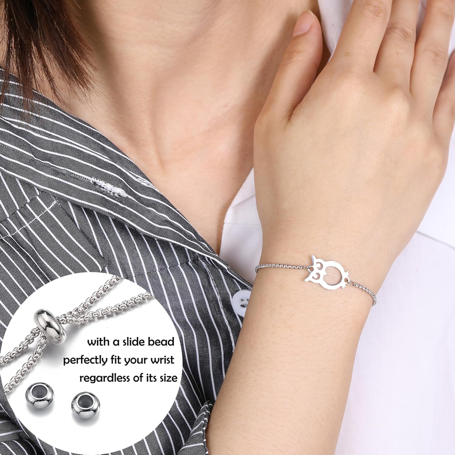 Bracelet for Women Teens Butterfly Dragonfly Gifts for Women Birthday Gifts for Friends Sister - Image 4