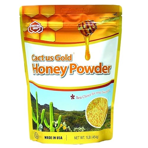Cactus Gold Miel en polvo, unidad de 16 onzas