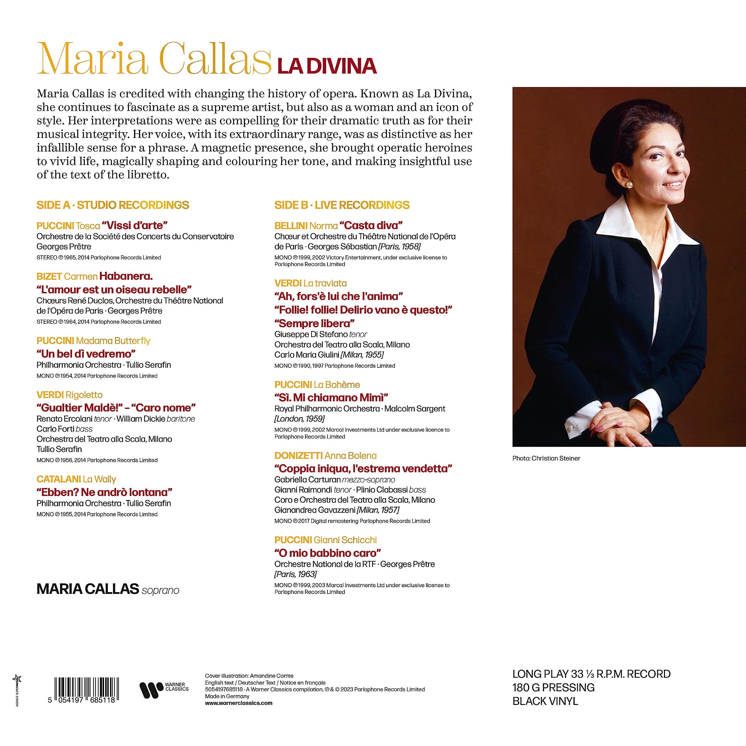 Maria Callas - La Divina Maria Callas