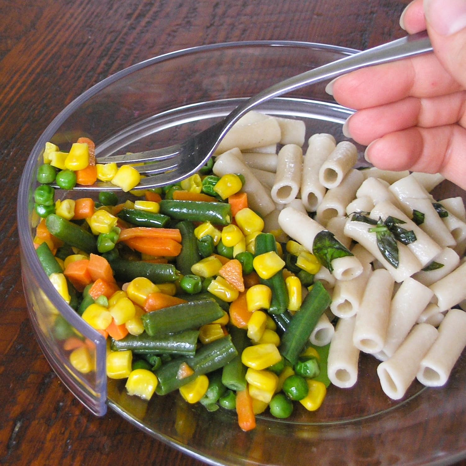  | Evelots Plate Guard-Food-No Spill-Easy Clip On-Kid/Senior-Up to 9 Inch Plate: Dinner Plates
